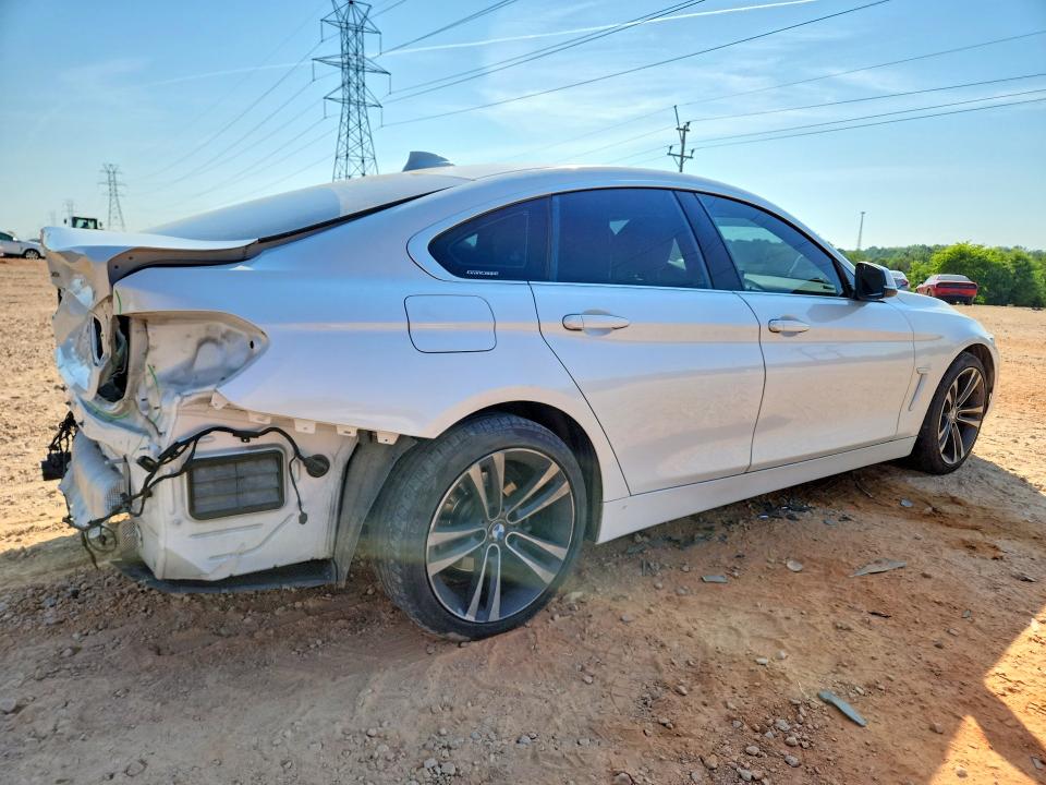 2020 BMW 4er VIN WBA4J3C01LBL11857 COPART salvage auction — REAR END, Nc - Salvage Certificate Of Title, sold $200 on 2026-07-27 (photo 3)
