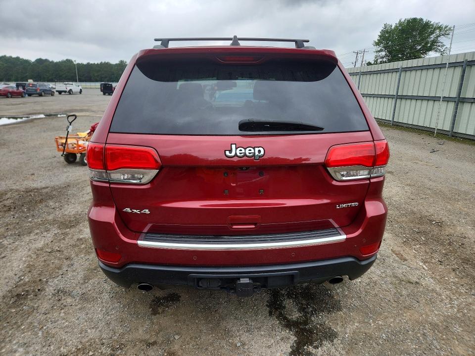 2014 Jeep Grand cherokee VIN 1C4RJFBG0EC411695 COPART salvage auction — HAIL, Ar - Cert Of Title-Salvage, sold $3,000 on 2026-07-09 (photo 6)