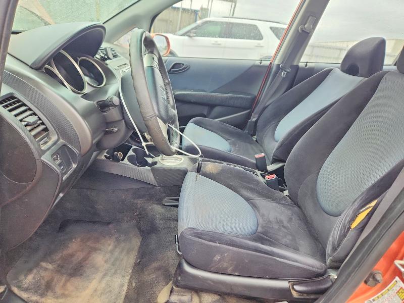 2008 Honda Fit VIN JHMGD38668S048212 COPART salvage auction — FRONT END, GA - CERT OF TITLE-SALVAGE, sold $550 on 2026-07-28 (photo 7)