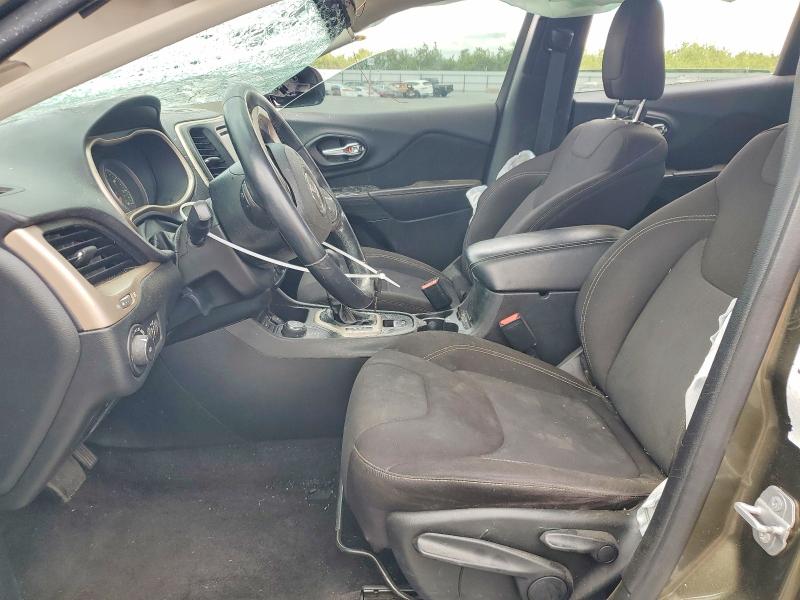 2015 Jeep Cherokee VIN 1C4PJMCB7FW663944 COPART salvage auction — ROLLOVER, Ca - Salvage Certificate, sold $300 on 2026-07-23 (photo 7)