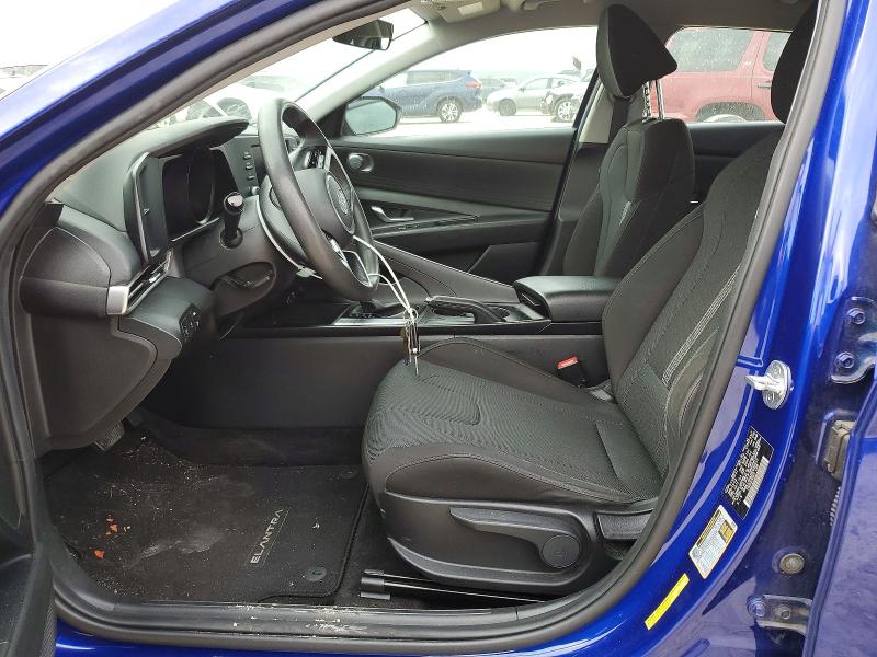 2022 Hyundai Elantra VIN KMHLL4AG2NU359613 COPART salvage auction — REAR END, Tx - Salvage Vehicle Title, sold $200 on 2026-07-28 (photo 7)
