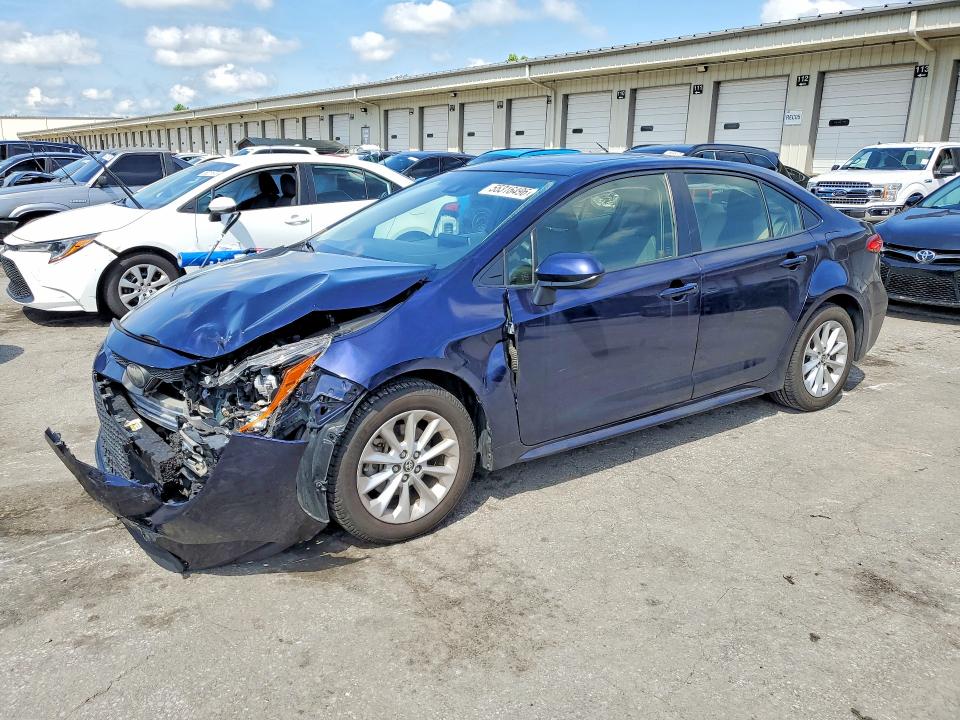 2020 Toyota Corolla VIN JTDHPRAE1LJ038879 COPART salvage auction — FRONT END, KY - CERT OF TITLE-SALVAGE, sold $4,300 on 2026-07-30 (photo 1)