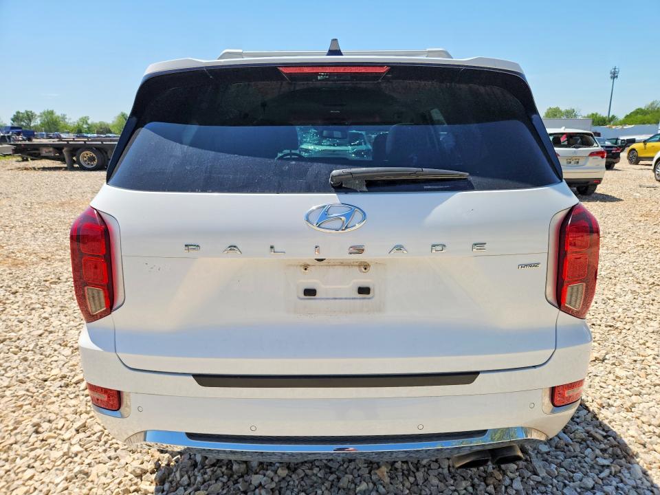 2020 Hyundai VIN KM8R5DHE0LU084796 COPART salvage auction — HAIL, Mo - Salvage Certificate Of Title, sold $1,100 on 2026-07-28 (photo 6)