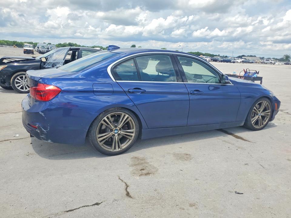 2016 BMW 3er VIN WBA8B3G59GNT63083 COPART salvage auction — FRONT END, Tn - Salvage Certificate, sold $5,500 on 2026-07-29 (photo 3)