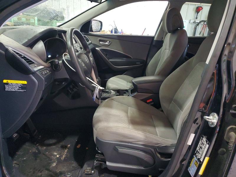 2016 Hyundai Santa fe VIN 5XYZT3LB2GG367919 COPART salvage auction — FRONT END, Ms - Cert Of Title-Salvaged, sold $1,750 on 2026-07-31 (photo 7)