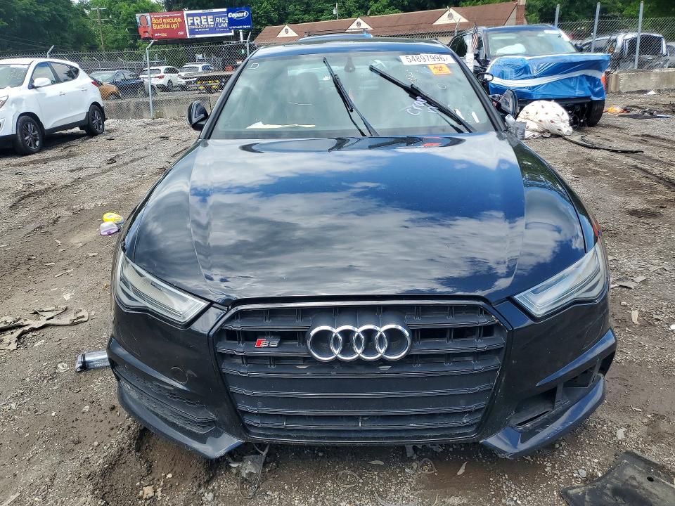2016 Audi S6 VIN WAUF2AFC4GN190469 COPART salvage auction — REAR END, Va - Certificate Of Title (P), sold $6,700 on 2026-07-30 (photo 5)