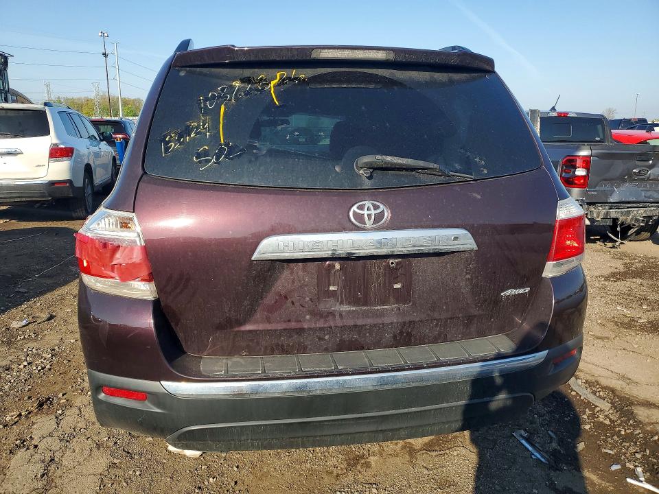2012 Toyota VIN 5TDBK3EH7CS153124 COPART salvage auction — FRONT END, OH - CERT OF TITLE-SALVAGE, sold $325 on 2026-07-28 (photo 6)