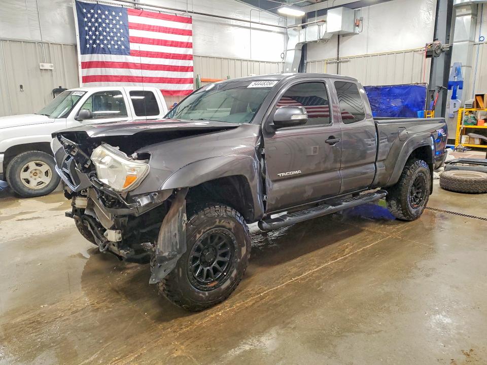 2010 Toyota Tacoma VIN 5TEUU4EN1AZ727165 COPART salvage auction — FRONT END, Wy - Certificate Of Title, sold $3,350 on 2026-07-22 (photo 1)