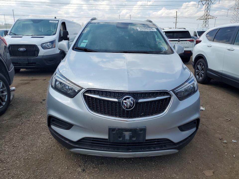 2022 Buick Encore VIN KL4CJESM8NB562001 COPART salvage auction — REAR END, Il - Salvage Certificate, sold $4,000 on 2026-07-07 (photo 5)