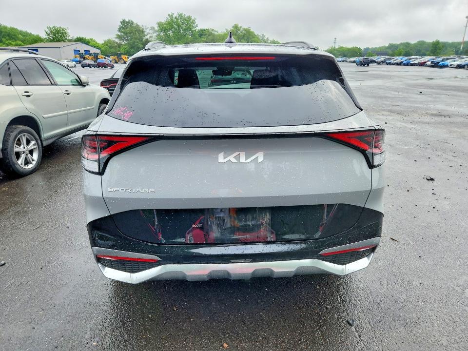 2025 Kia Sportage VIN 5XYK53DF5SG290436 COPART salvage auction — FRONT END, Pa - Certificate Of Salvage, sold $10,300 on 2026-07-28 (photo 6)