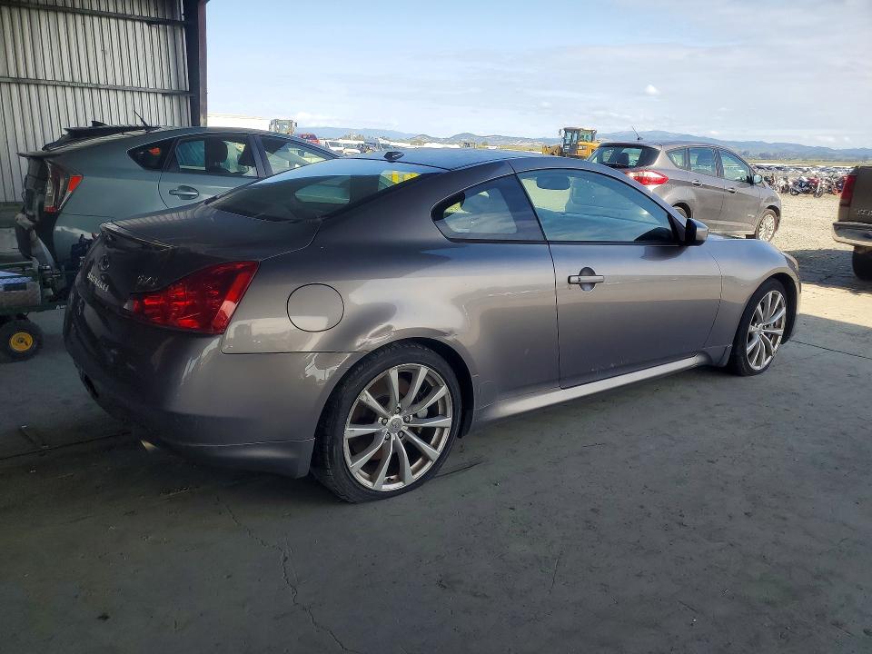 2008 Infiniti G37 VIN JNKCV64E28M112275 COPART salvage auction — REAR END, CA - DIS/DLR/EXP APP FOR DUP CLEAN, sold $1,500 on 2026-07-16 (photo 3)