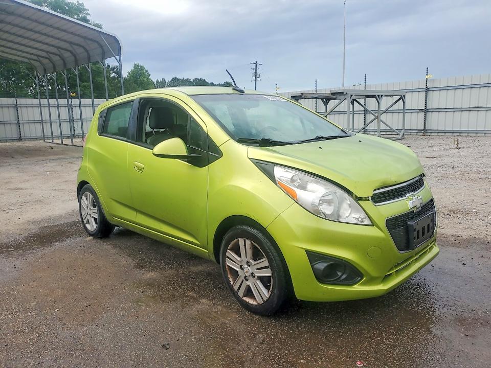 2013 Chevrolet Spark VIN KL8CD6S96DC627590 COPART salvage auction — FRONT END, Sc - Cert Of Title-Salvage, sold $450 on 2026-07-27 (photo 4)