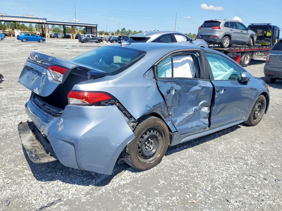2021 Toyota Corolla VIN 5YFEPMAE4MP156315 COPART salvage auction — SIDE, Fl - Certificate Of Destruction, sold $15 on 2026-07-21 (photo 3)