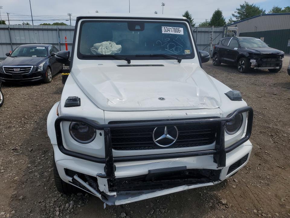 2021 Mercedes-benz G-klasse VIN W1NYC6BJ3MX400773 COPART salvage auction — FRONT END, Md - Cert Of Salvage < 75% Damage, sold $64,000 on 2026-07-13 (photo 5)