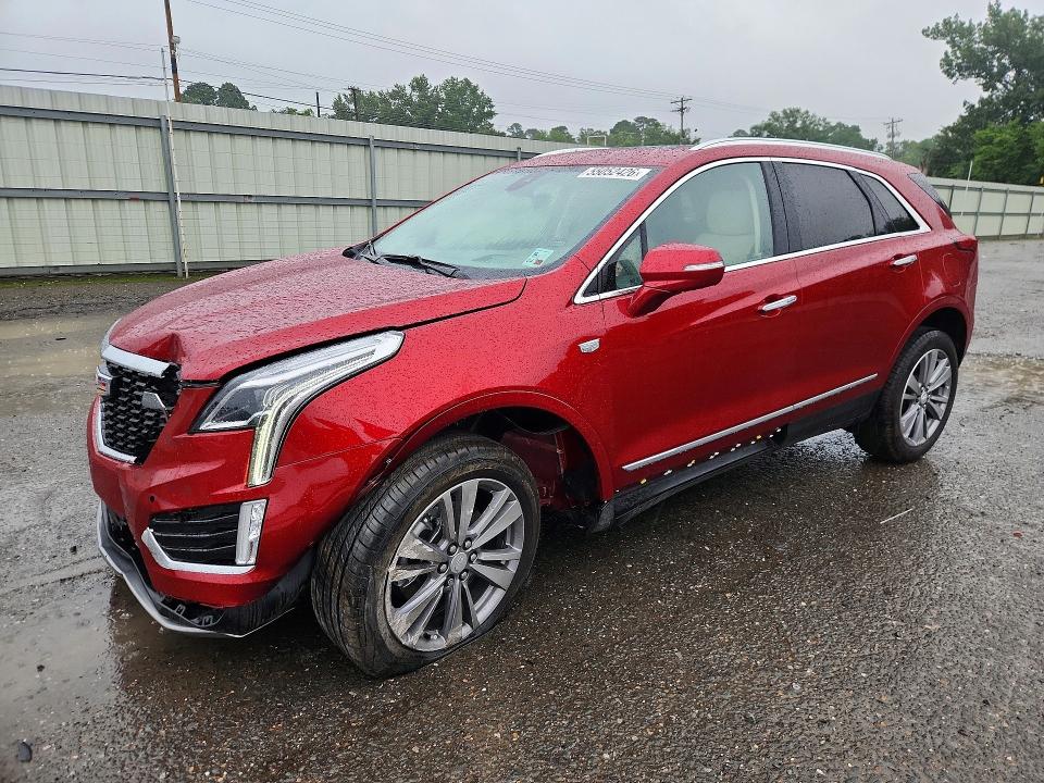 2025 Cadillac Xt5 VIN 1GYKNCRSXSZ128724 COPART salvage auction — FRONT END, La - Cert Of Title-Salvage, sold $14,200 on 2026-07-02 (photo 1)