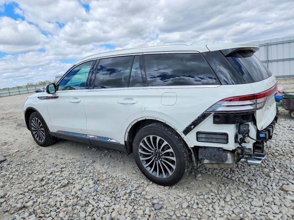 2024 Lincoln Aviator VIN 5LM5J7XC0RGL04387 COPART salvage auction — REAR END, Id - Salvage Certificate Of Title, sold $10,000 on 2026-07-27 (photo 2)