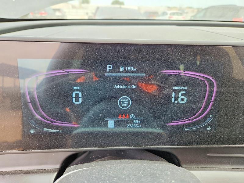2025 Kia VIN KNDPV3DF4S7344036 COPART salvage auction — HAIL, Ks - Cert Of Title-Salvage, sold $11,100 on 2026-07-21 (photo 9)