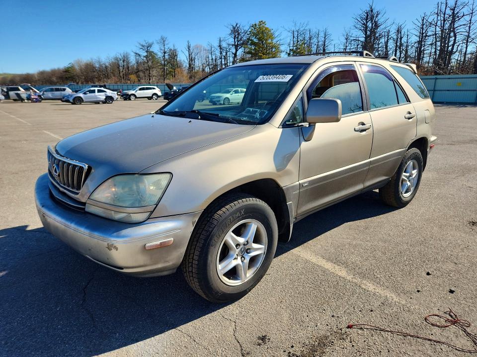 2003 Lexus Rx 300 VIN JTJGF10U130162596 COPART salvage auction — FRONT END, NY - CERTIFICATE OF TITLE, sold $475 on 2026-07-27 (photo 1)