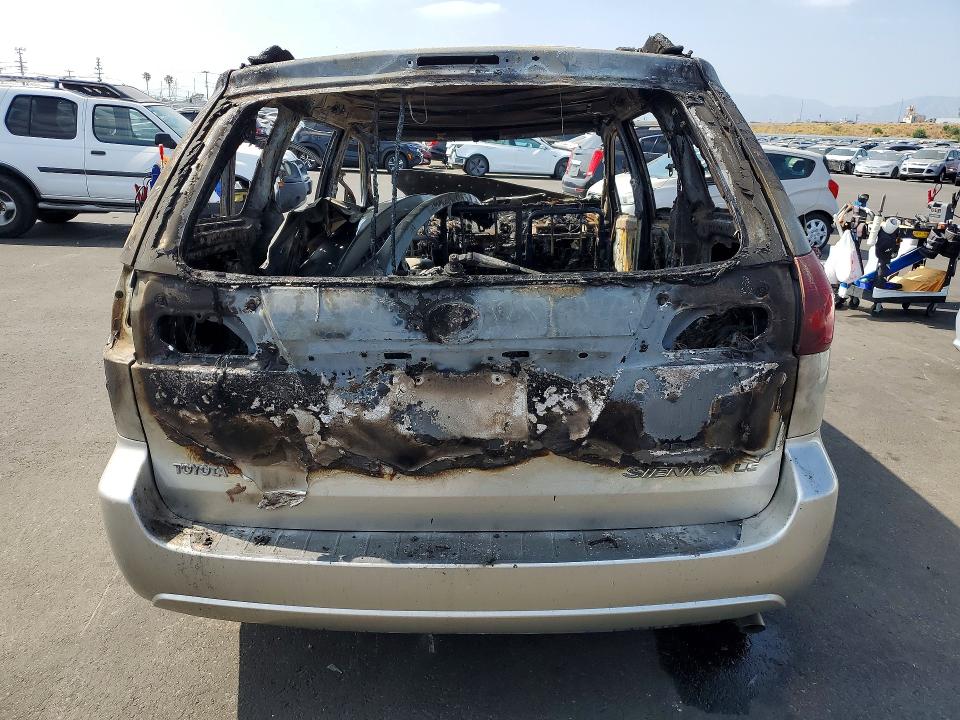 2007 Toyota Sienna VIN 5TDZK23C27S054894 COPART salvage auction — BURN, CA - SALVAGE CERTIFICATE, sold $250 on 2026-07-20 (photo 6)