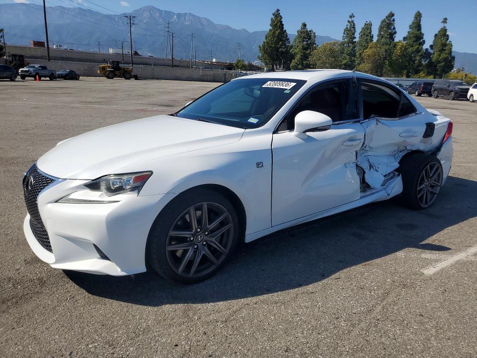 2014 Lexus Is VIN JTHBE1D2XE5010698 COPART salvage auction — SIDE, Ca - Salvage Certificate, sold $1,700 on 2026-07-23 (photo 1)