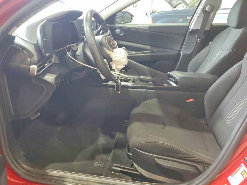 2022 Hyundai Elantra VIN KMHLM4AG0NU246031 COPART salvage auction — FRONT END, Tx - Salvage Vehicle Title, sold $3,200 on 2026-07-27 (photo 7)