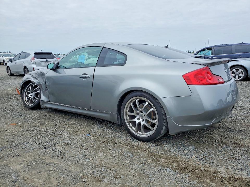 2006 Infiniti G35 VIN JNKCV54E36M718742 COPART salvage auction — FRONT END, Ca - Salvage Certificate, sold $425 on 2026-07-16 (photo 2)