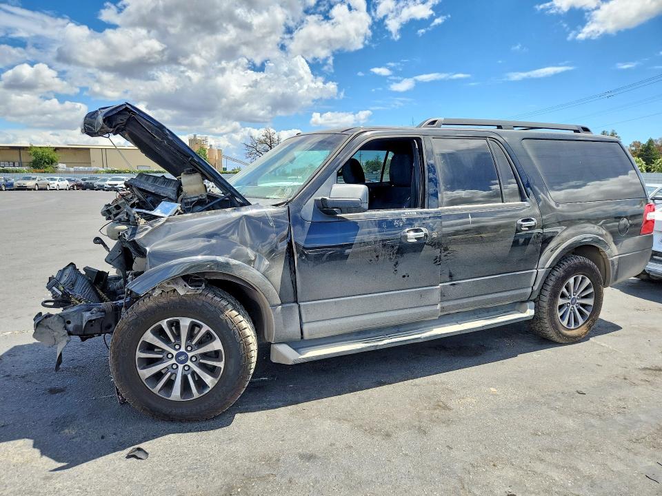 2017 Ford Expedition VIN 1FMJK1JT5HEA12958 COPART salvage auction — FRONT END, CA - SALVAGE CERTIFICATE, sold $525 on 2026-07-09 (photo 1)