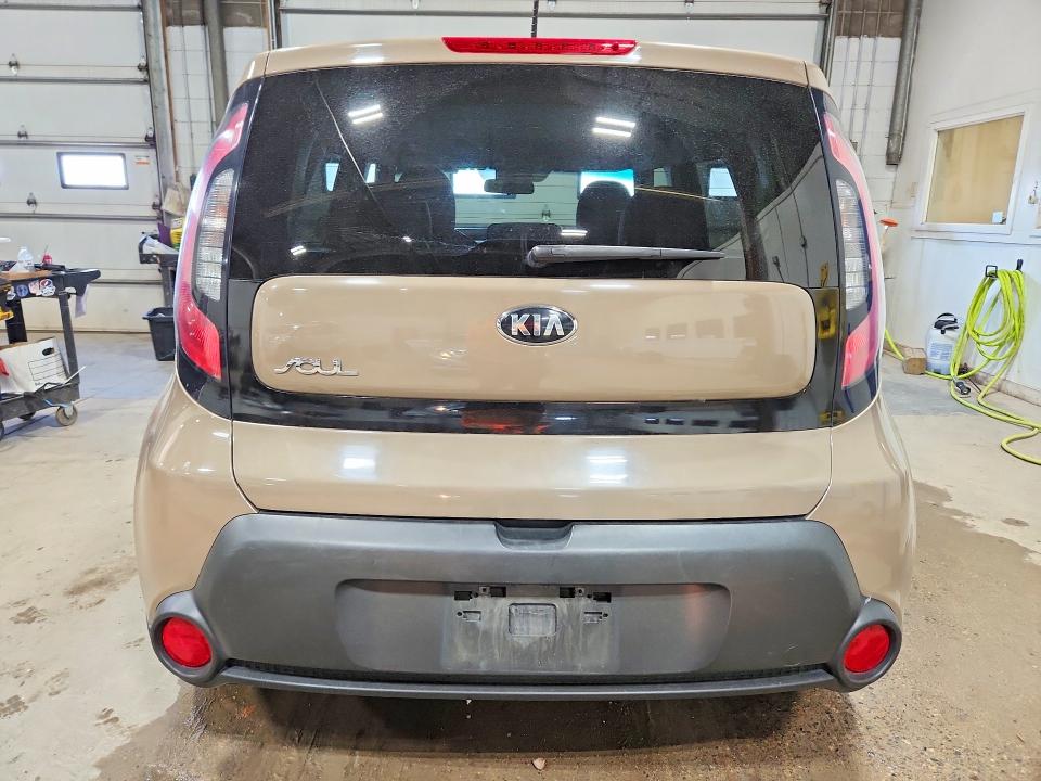 2014 Kia Soul VIN KNDJN2A21E7054147 COPART salvage auction — FRONT END, Mn - Cert Of Title-Prior Salvage, sold $950 on 2026-07-16 (photo 6)