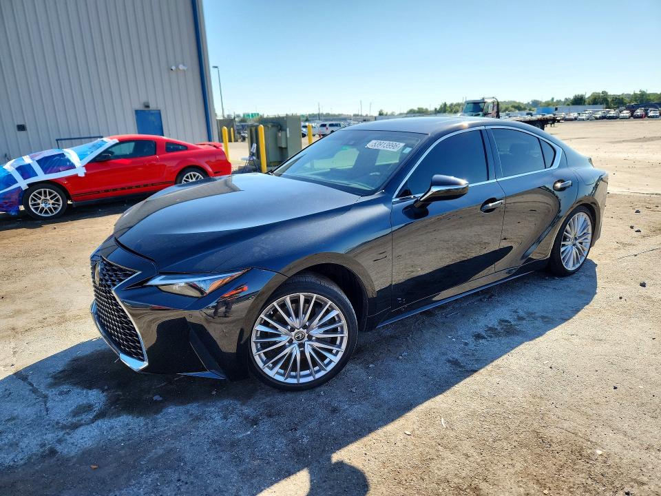 2022 Lexus Is VIN JTHDA1D21N5119152 COPART salvage auction — FRONT END, Fl - Certificate Of Destruction, sold $7,300 on 2026-07-06 (photo 1)