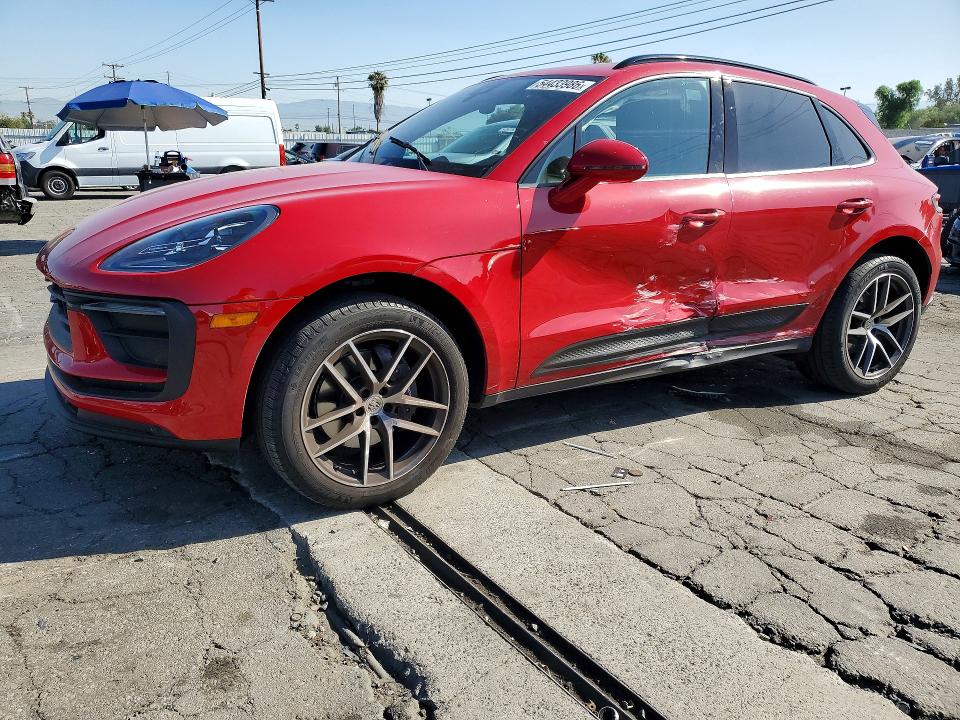 2023 Porsche Macan VIN WP1AA2A54PLB08877 COPART salvage auction — SIDE, Ca - Salvage Certificate, sold $21,800 on 2026-07-06 (photo 1)