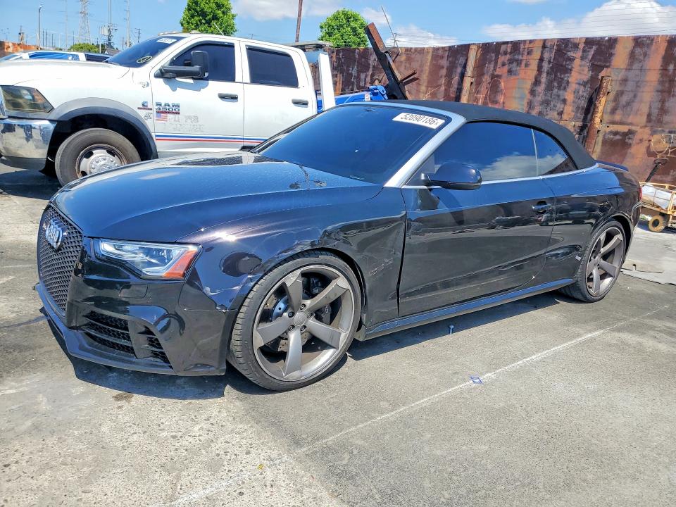2014 Audi Rs5 VIN WUAC6AFH2EN901026 COPART salvage auction — FRONT END, Ca - Salvage Certificate, sold $11,100 on 2026-08-05 (photo 1)
