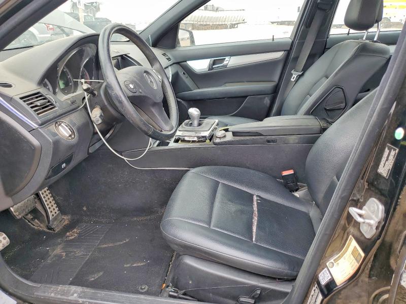 2010 Mercedes-benz C-klasse VIN WDDGF5EB9AR130365 COPART salvage auction — VANDALISM, Tx - Salvage Vehicle Title, sold $325 on 2026-08-04 (photo 7)