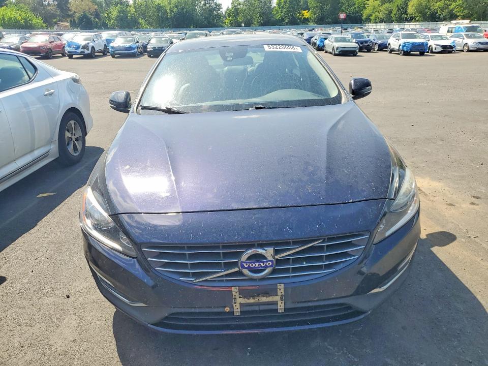 2016 Volvo S60 VIN YV126MFJ0G2409106 COPART salvage auction — REAR END, Or - Salvage Title Certificate, sold $975 on 2026-08-12 (photo 5)