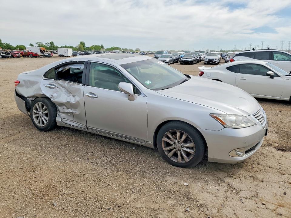 2012 Lexus ES VIN JTHBK1EG4C2495423 COPART salvage auction — SIDE, IL - SALVAGE CERTIFICATE, sold $1,700 on 2026-07-09 (photo 4)
