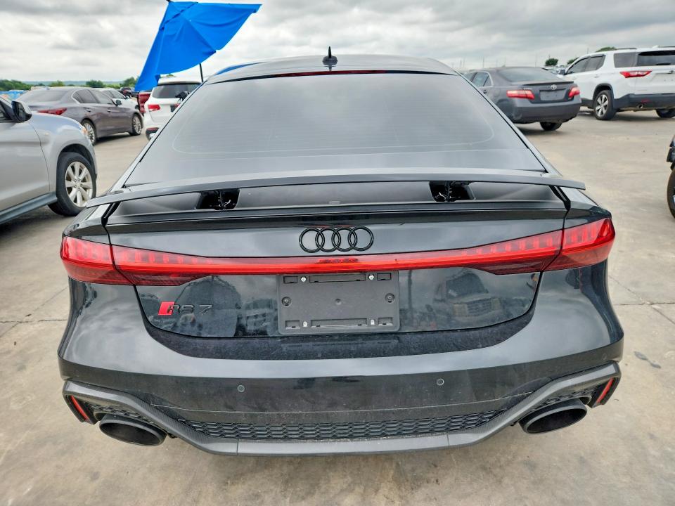 2022 Audi VIN WUAPCBF25NN905650 COPART salvage auction — SIDE, Tx - Salvage Vehicle Title, sold $39,500 on 2026-07-23 (photo 6)