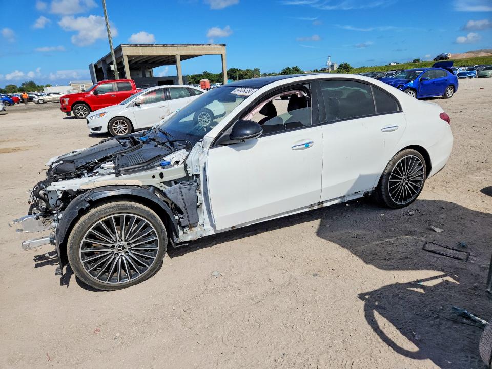 2024 Mercedes-benz C class VIN W1KAF4GB4RR180955 — COPART salvage auction photo