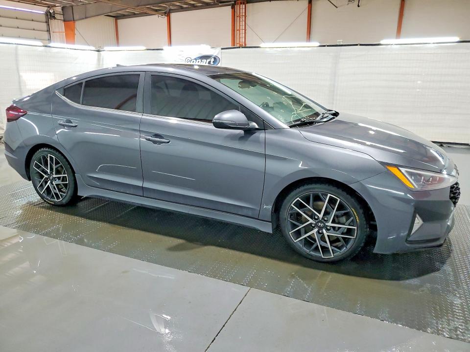 2019 Hyundai Elantra VIN KMHD04LB7KU865898 COPART salvage auction — NORMAL WEAR, Ab - Bos - Active, sold $6,600 on 2026-07-03 (photo 4)