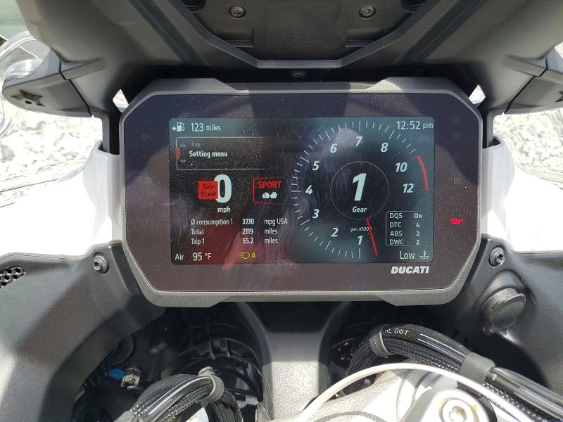 2024 Ducati VIN ZDMAALVW2RB015959 COPART salvage auction — FRONT END, Fl - Cert Of Title Slvg Rebuildable, sold $7,400 on 2026-07-30 (photo 7)