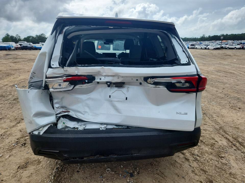 2024 Toyota Highlander VIN 5TDAAAA55RS011510 COPART salvage auction — FRONT END, Fl - Cert Of Title Slvg Rebuildable, sold $16,200 on 2026-07-24 (photo 6)