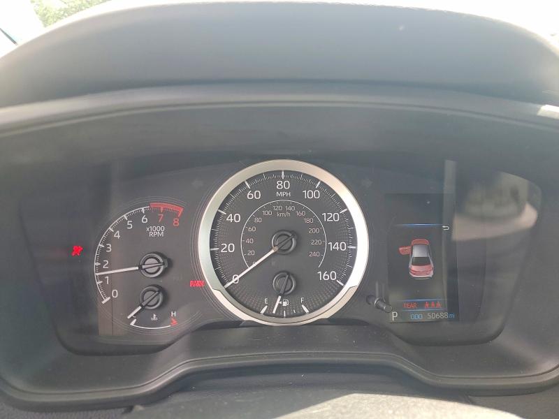 2022 Toyota Corolla VIN 5YFEPMAE7NP292343 COPART salvage auction — FRONT END, Id - Salvage Certificate Of Title, sold $4,450 on 2026-07-07 (photo 9)