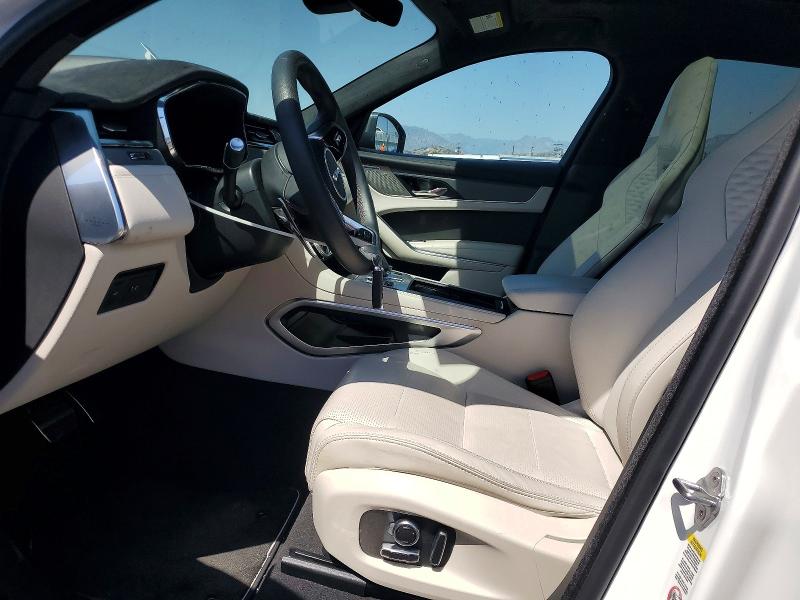 2025 Jaguar F-pace VIN SADCZ2FE8SA753844 COPART salvage auction — FRONT END, Ca - Salvage Certificate, sold $325 on 2026-07-27 (photo 7)
