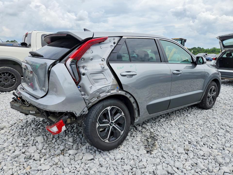 2023 Kia Niro VIN KNDCP3LEXP5061161 COPART salvage auction — REAR END, Ga - Cert Of Title-Salvage, sold $3,100 on 2026-07-28 (photo 3)