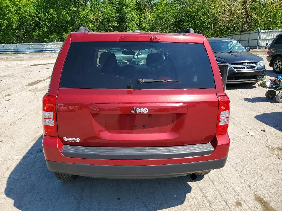 2016 Jeep Liberty (patriot) VIN 1C4NJPBA8GD744367 COPART salvage auction — FRONT END, PA - CERTIFICATE OF SALVAGE, sold $550 on 2026-07-02 (photo 6)