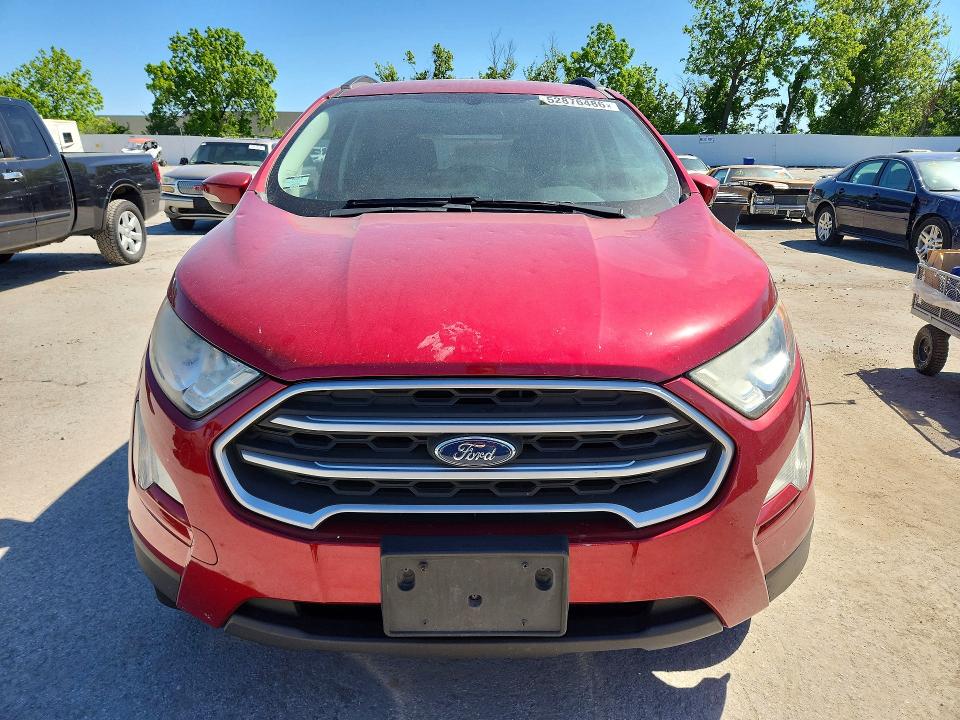 2018 Ford Ecosport VIN MAJ6P1UL8JC216491 COPART salvage auction — HAIL, Mo - Salvage Certificate Of Title, sold $2,200 on 2026-07-10 (photo 5)