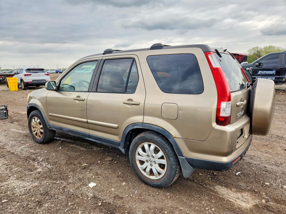 2005 Honda Cr-v VIN JHLRD789X5C011412 COPART salvage auction — NORMAL WEAR, Il - Certificate Of Title, sold $725 on 2026-07-06 (photo 2)