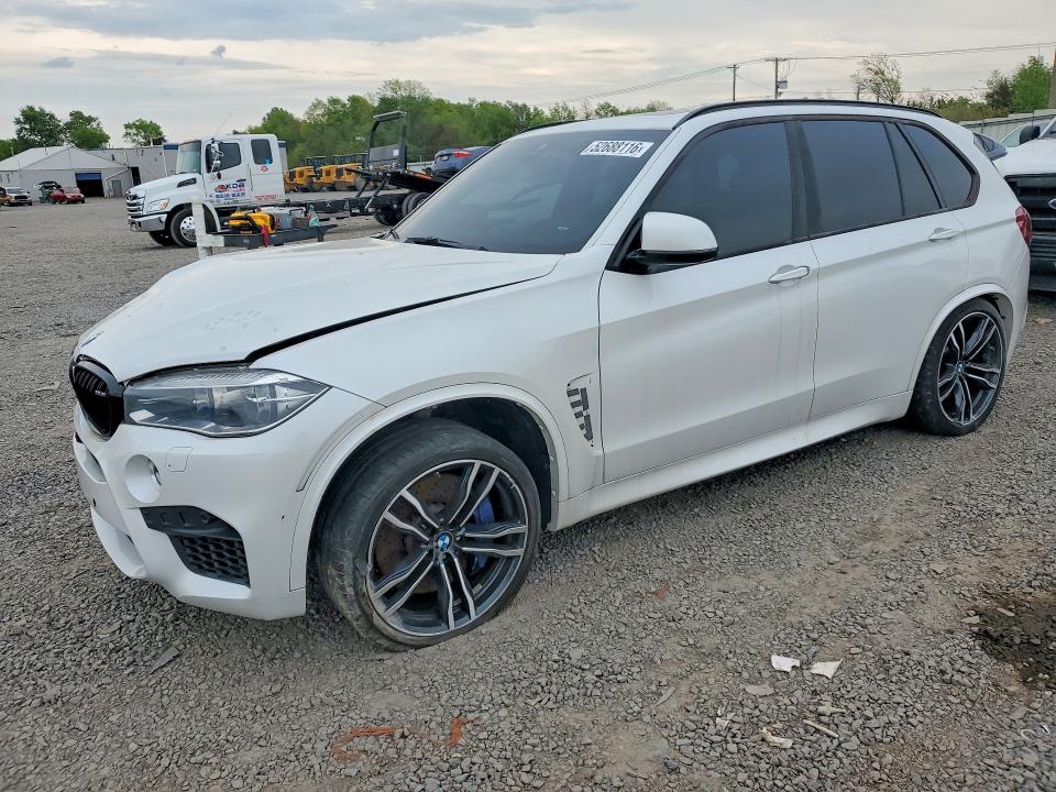 2016 BMW X5 VIN 5YMKT6C5XG0R78050 COPART salvage auction — FRONT END, CT - CERTIFICATE OF TITLE (P), sold $450 on 2026-07-28 (photo 1)