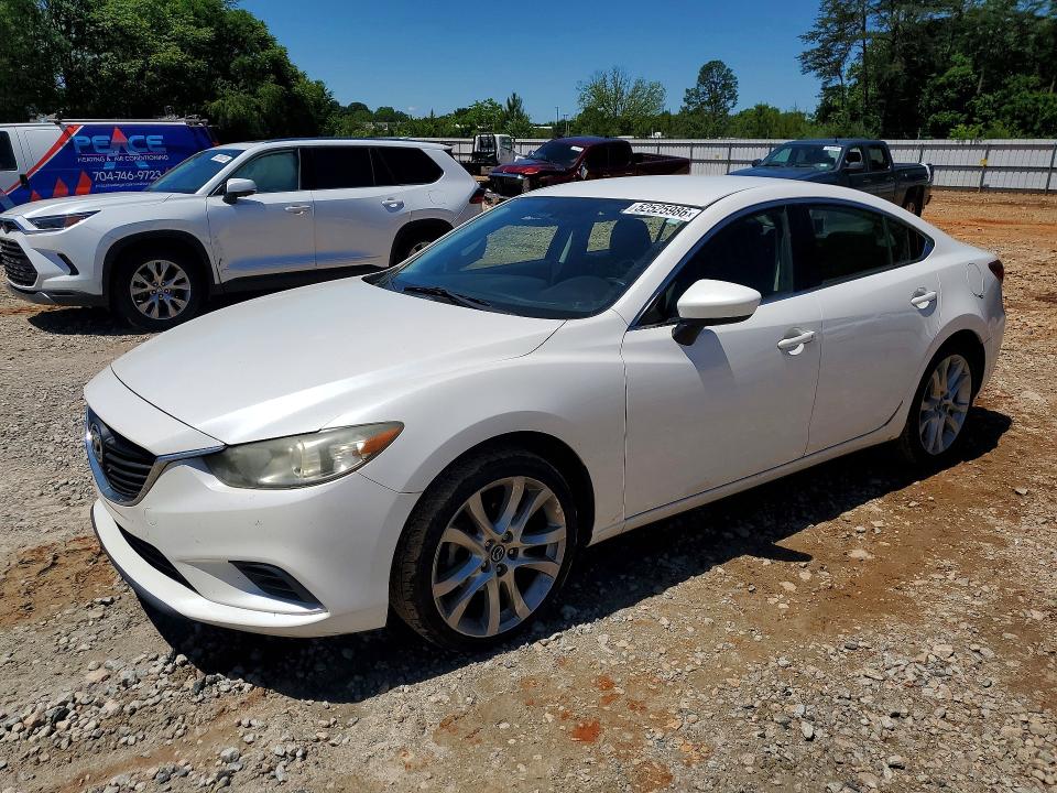2014 Mazda VIN JM1GJ1V63E1155903 COPART salvage auction — REAR END, NC - SALVAGE CERTIFICATE OF TITLE, sold $1,400 on 2026-07-06 (photo 1)