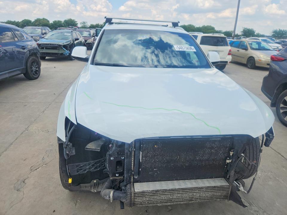 2015 Audi Q5 VIN WA1CMAFP7FA084715 COPART salvage auction — FRONT END, Tx - Salvage Vehicle Title, sold $1,050 on 2026-07-27 (photo 5)