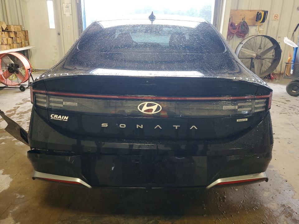 2024 Hyundai Sonata VIN KMHL54JJXRA102549 COPART salvage auction — FRONT END, Ar - Cert Of Title-Salvage, sold $11,100 on 2026-08-19 (photo 6)
