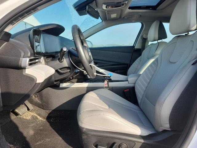 2024 Hyundai Elantra VIN KMHLP4DG0RU673847 COPART salvage auction — FRONT END, NC - SALVAGE CERTIFICATE OF TITLE, sold $5,700 on 2026-07-28 (photo 7)